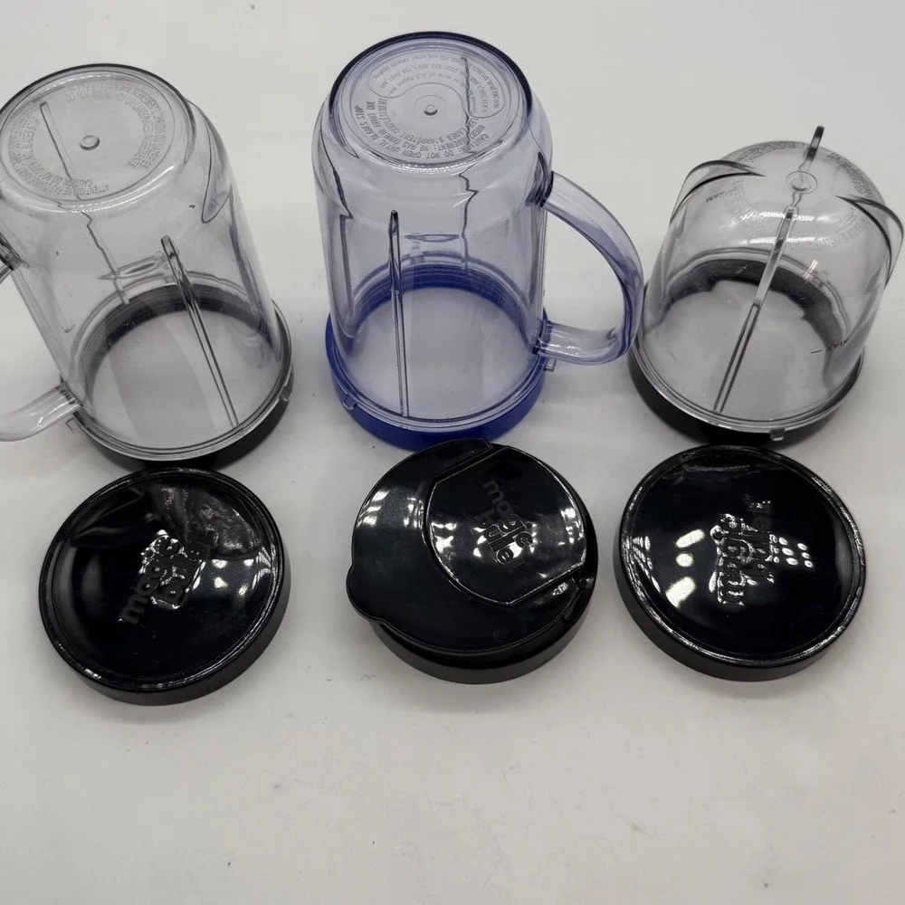 Magic Bullet Cups Lids Rings Replacement Parts‎ for Blender no motor no blades